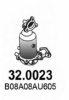 ASSO 32.0023 Catalytic Converter